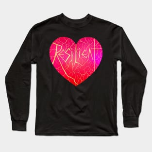 Resilient Kintsukoroi Heart Long Sleeve T-Shirt